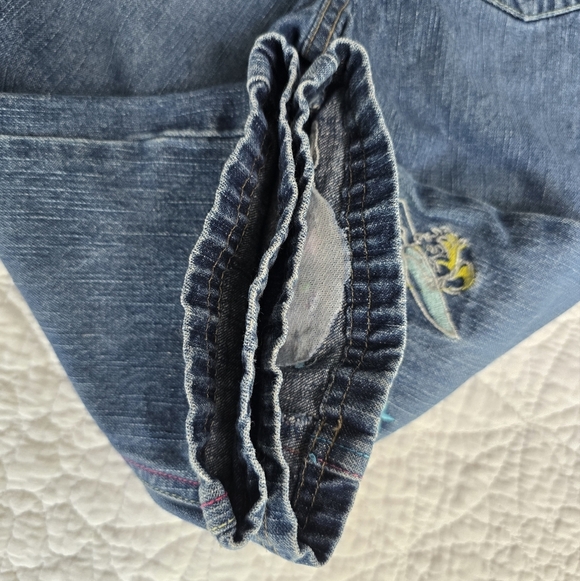 Vintage Y2K Disney Tinkerbell Embroidered Toddler Jeans - Picture 9 of 11